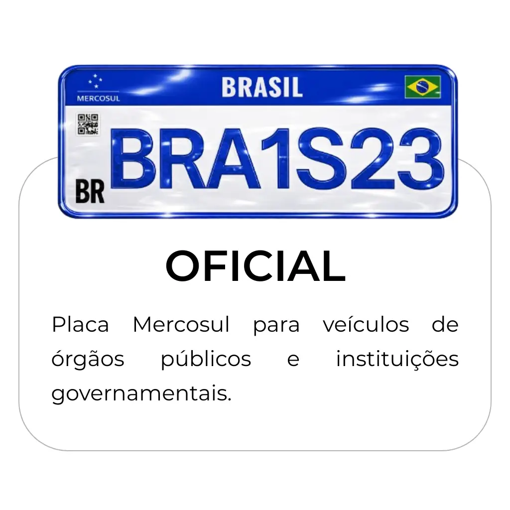 placa mercosul oficial